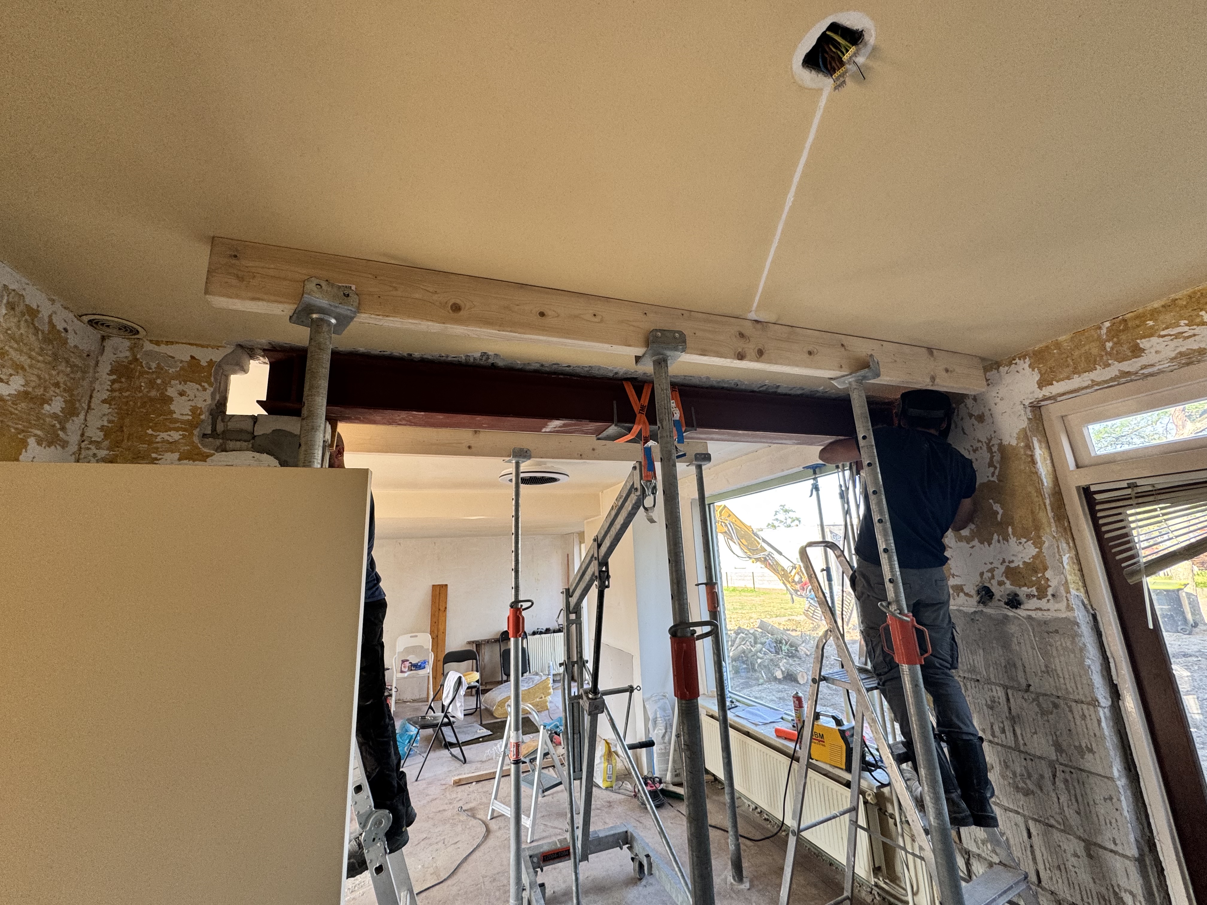 Compleet stucwerk woning – Oud-Beijerland